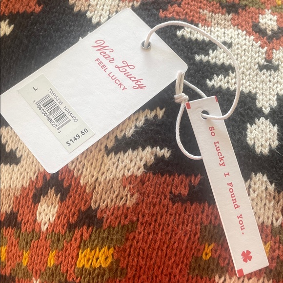 Lucky Brand knit sweater with collar and pockets - Picture 7 of 7